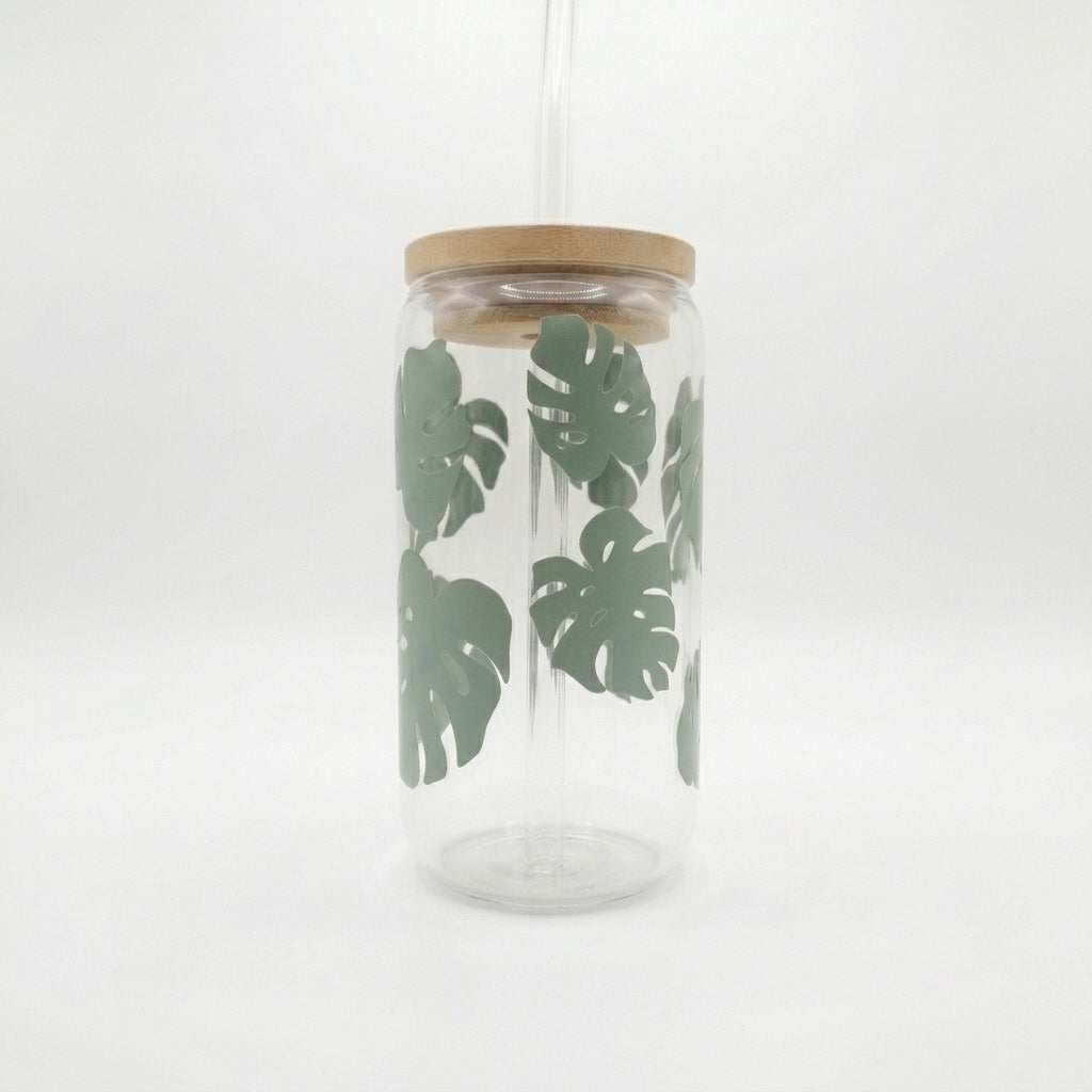Monstera Leaf Cup (Chose your color!)