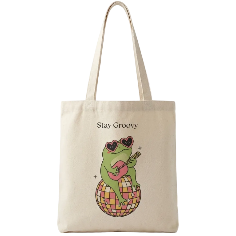 Stay Groovy Tote Bag