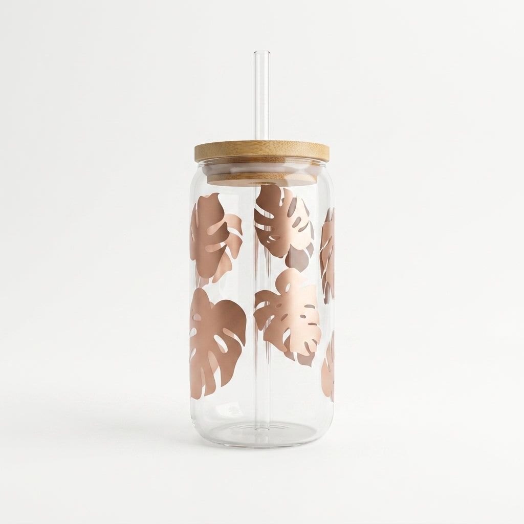 Monstera Leaf Cup (Chose your color!)