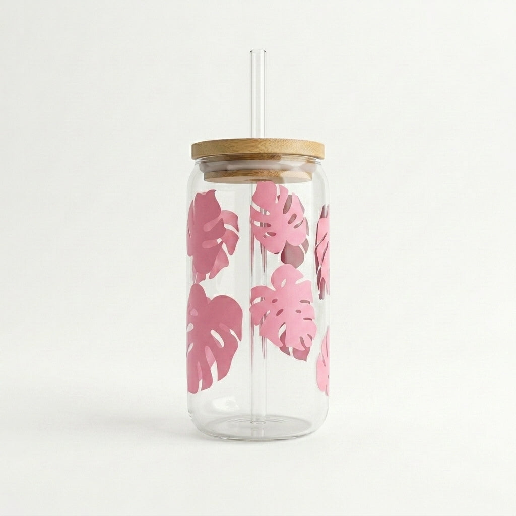 Monstera Leaf Cup (Chose your color!)