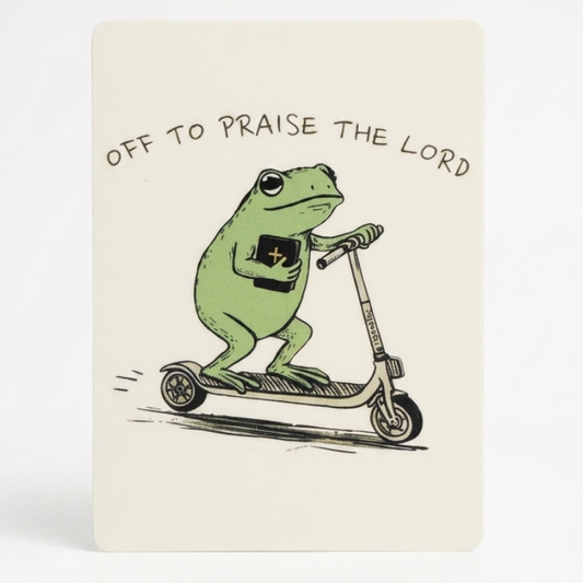 Off To Praise The Lord Magnet